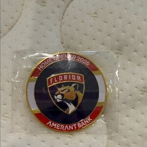 Florida Panthers Commemorative Home Opener 2025 Pin